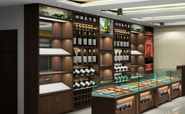煙酒、茶業、食品、藥品柜...